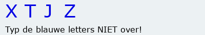 Bevestigingscode