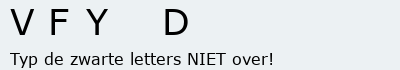 Bevestigingscode