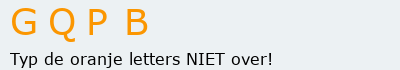 Bevestigingscode