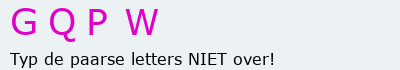 Bevestigingscode