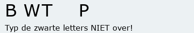 Bevestigingscode
