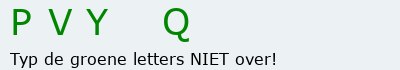 Bevestigingscode