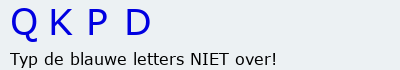 Bevestigingscode