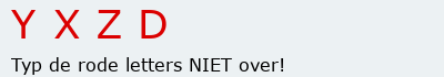 Bevestigingscode