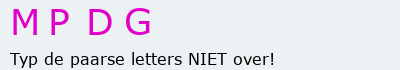Bevestigingscode