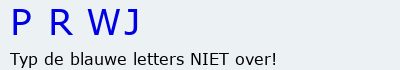 Bevestigingscode