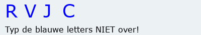 Bevestigingscode