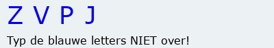 Bevestigingscode