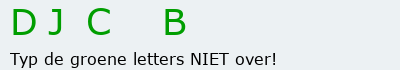 Bevestigingscode