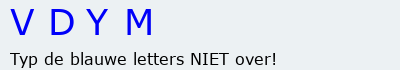 Bevestigingscode