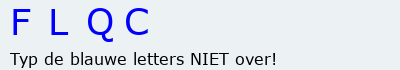 Bevestigingscode