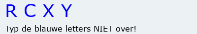 Bevestigingscode