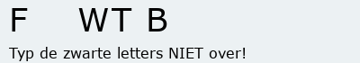 Bevestigingscode