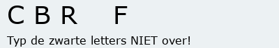 Bevestigingscode