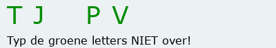 Bevestigingscode