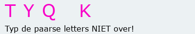 Bevestigingscode
