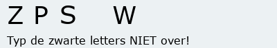 Bevestigingscode