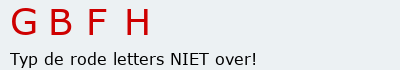 Bevestigingscode