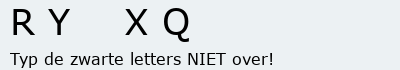 Bevestigingscode
