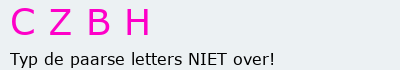 Bevestigingscode