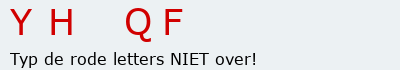 Bevestigingscode