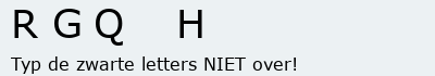 Bevestigingscode