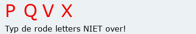 Bevestigingscode