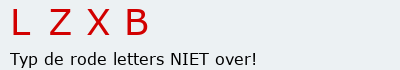 Bevestigingscode