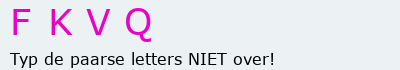Bevestigingscode