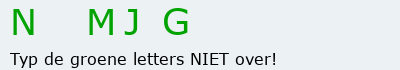 Bevestigingscode