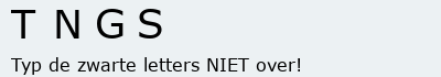Bevestigingscode