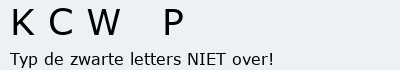 Bevestigingscode