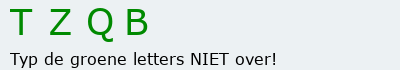 Bevestigingscode
