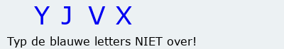 Bevestigingscode
