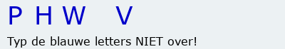 Bevestigingscode
