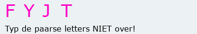 Bevestigingscode