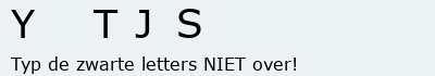 Bevestigingscode