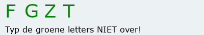 Bevestigingscode