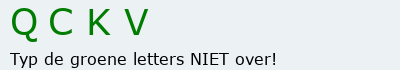 Bevestigingscode