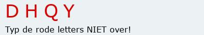 Bevestigingscode