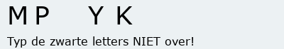 Bevestigingscode