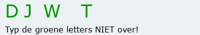 Bevestigingscode