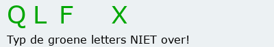 Bevestigingscode