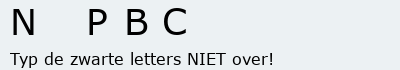 Bevestigingscode
