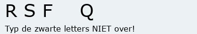 Bevestigingscode