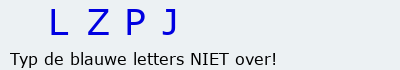 Bevestigingscode