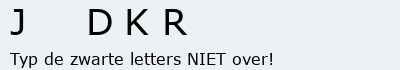 Bevestigingscode