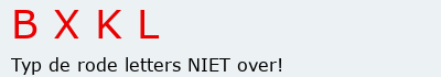 Bevestigingscode