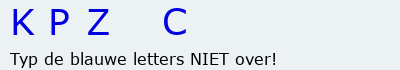 Bevestigingscode