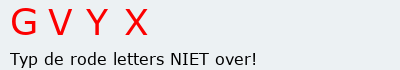Bevestigingscode